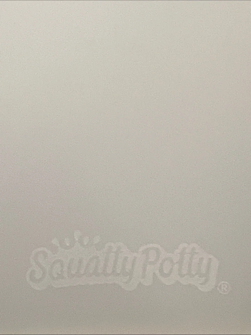 Squatty Potty Frosted Ghost Acrylic Toilet Stool, 7